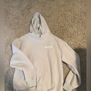 White fox Offstage Hoodie Moon S/M